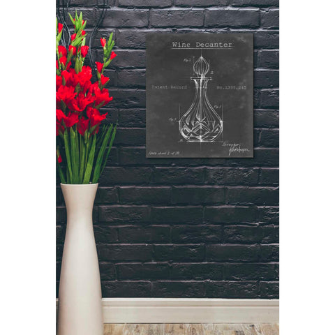 Image of 'Barware Blueprint VIII' by Ethan Harper Canvas Wall Art,20 x 24