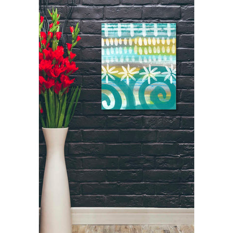 Image of 'Fiesta II' by Linda Woods, Canvas Wall Art,20 x 24