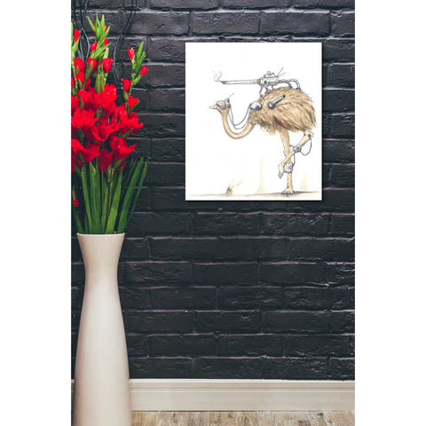 Image of 'War Emu' by Craig Snodgrass, Canvas Wall Art,20 x 24