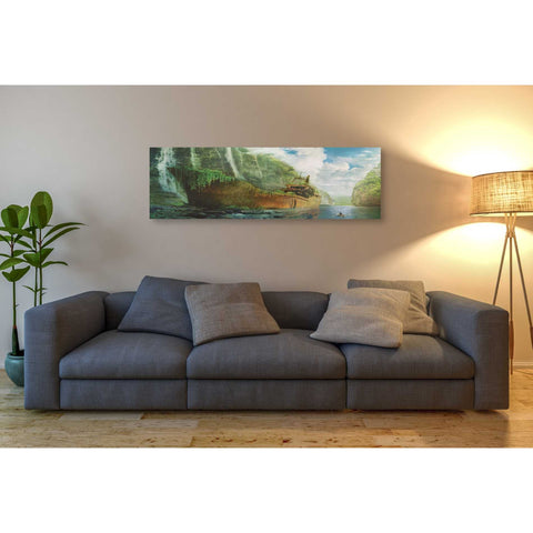 Image of 'Shipwreck' by Jonathan Lam, Giclee Canvas Wall Art