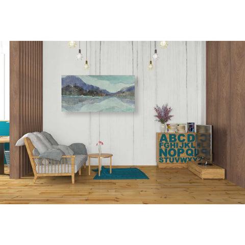 Image of 'Winter Landscape' by Albena Hristova, Canvas Wall Art,40 x 20