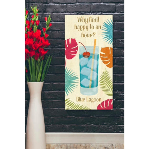 Image of 'Exotic Breeze XIV' by Veronique Charron, Canvas Wall Art,20 x 40