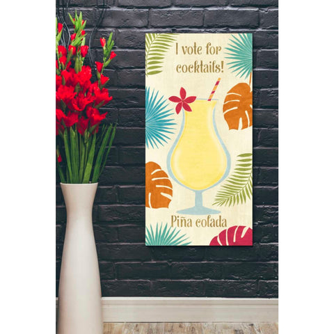 Image of 'Exotic Breeze XV' by Veronique Charron, Canvas Wall Art,20 x 40