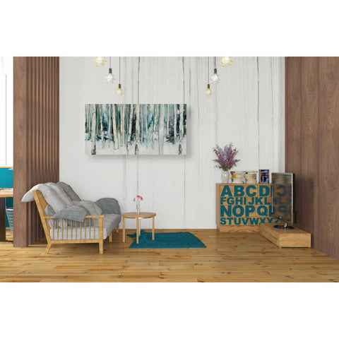 Image of 'Winter Woods III Light Trees' by Julia Purinton, Canvas Wall Art,20 x 40
