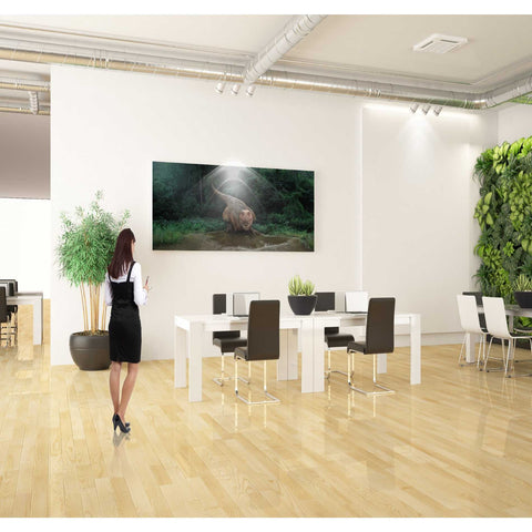 Image of 'Watering Hole' Canvas Wall Art,20 x 40