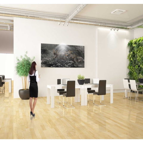 Image of "Styracosaurus" Giclee Canvas Wall Art