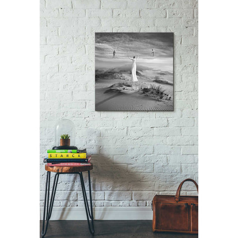 Image of 'Twins' by Dariusz Klimczak, Canvas Wall Art,26 x 26