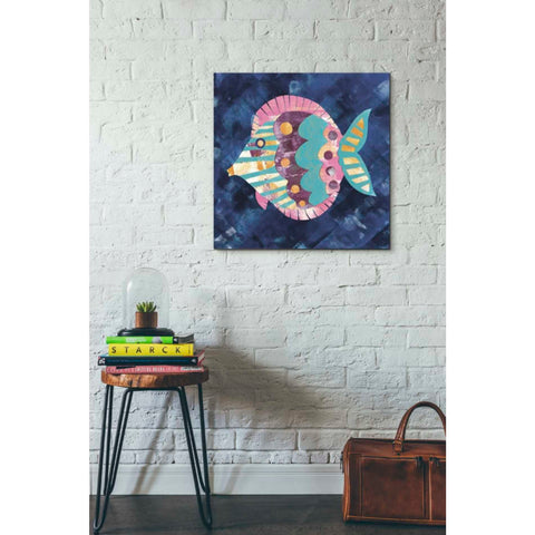 Image of 'Boho Reef IV' by Wild Apple Portfolio, Canvas Wall Art,26 x 26