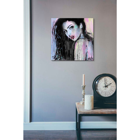 Image of 'Wild Orchid' by Loui Jover, Canvas Wall Art,26 x 26