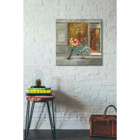 Image of 'French Flowershop v2' by Danhui Nai, Canvas Wall Art,26 x 26