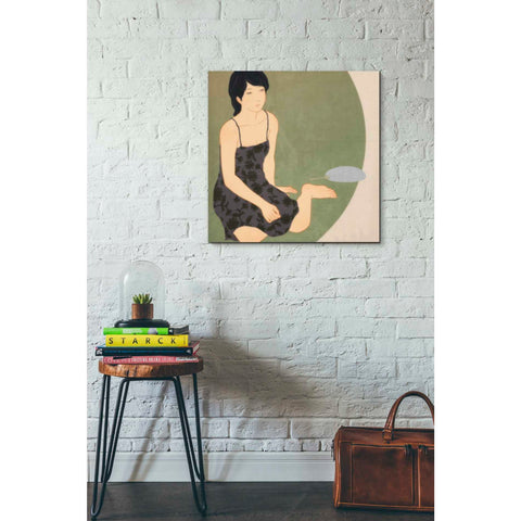 Image of 'Waka Kaede' by Sai Tamiya, Canvas Wall Art,26 x 26