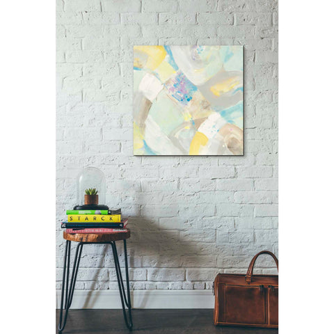 Image of 'White Rock I' by Albena Hristova, Canvas Wall Art,26 x 26