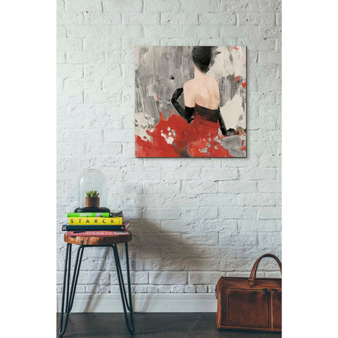 Image of 'Beautiful Gaze II Neutral' by Albena Hristova, Canvas Wall Art,26 x 26