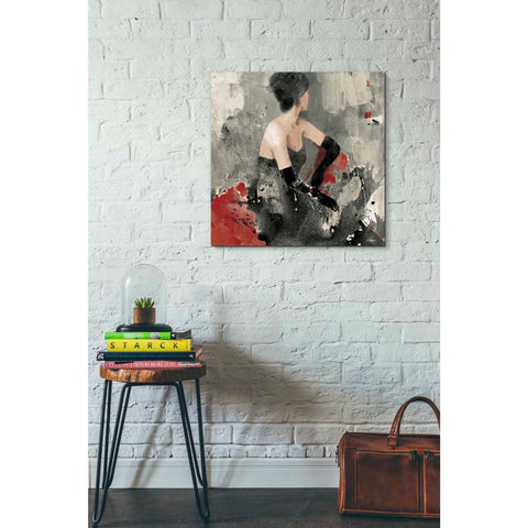 Image of 'Beautiful Gaze I Neutral' by Albena Hristova, Canvas Wall Art,26 x 26