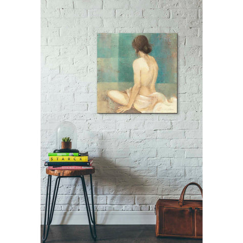 Image of 'Thoughtfulness II' by Albena Hristova, Canvas Wall Art,26 x 26