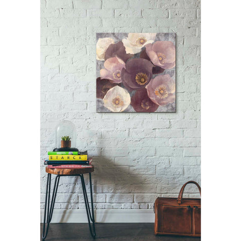 Image of 'Eventide Plum' by Albena Hristova, Canvas Wall Art,26 x 26