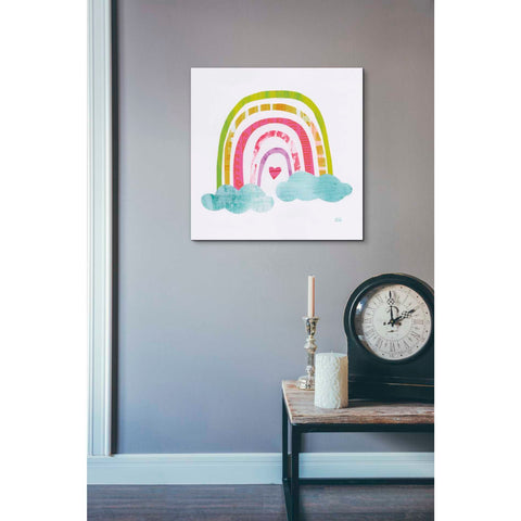 Image of 'Unicorn Magic VII Sq' by Melissa Averinos, Canvas Wall Art,26 x 26