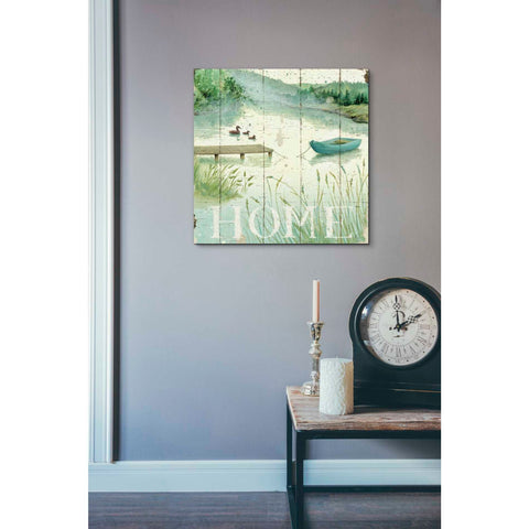 Image of 'Lakeside I' by Daphne Brissonet, Canvas Wall Art,26 x 26