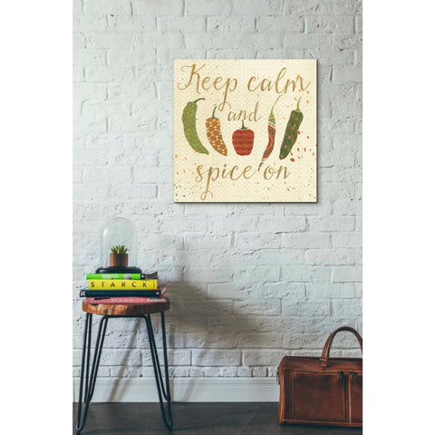 Image of 'Mexican Fiesta VI' by Veronique Charron, Canvas Wall Art,26 x 26