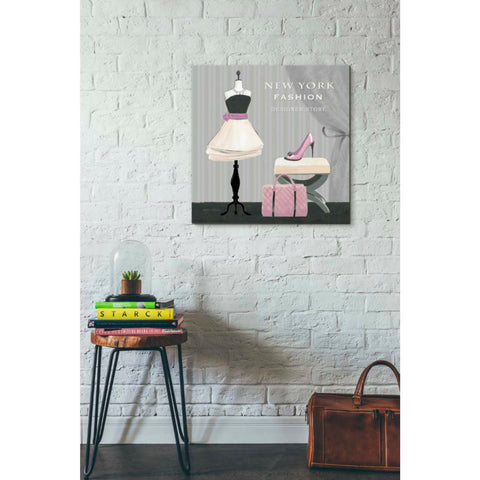 Image of 'Dress Fitting Boutique Sq I' by Marco Fabiano, Canvas Wall Art,26 x 26
