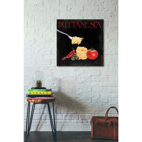 Image of 'Italian Cuisine I' by Marco Fabiano, Canvas Wall Art,26 x 26