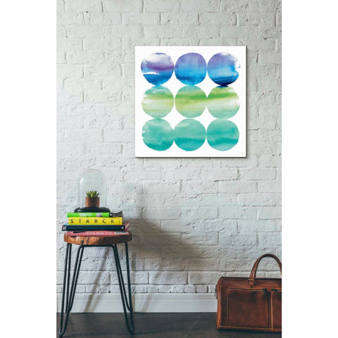Image of 'Summer Dots II' by Elyse DeNeige, Canvas Wall Art,26 x 26