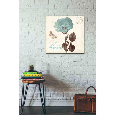 Image of 'Touch of Blue III Hope' by Katie Pertiet, Canvas Wall Art,26 x 26