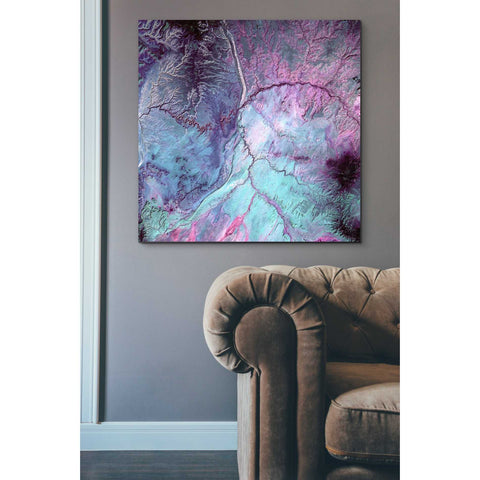 Image of 'Earth As Art: Cloud Lightning' Canvas Wall Art,26 x 26