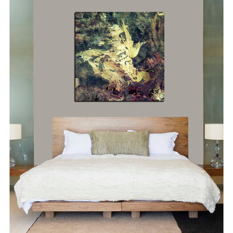 Image of 'Earth As Art: Sandy Scars' Canvas Wall Art,26 x 26