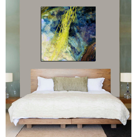 Image of 'Earth As Art: Saharan Abstract' Canvas Wall Art,26 x 26