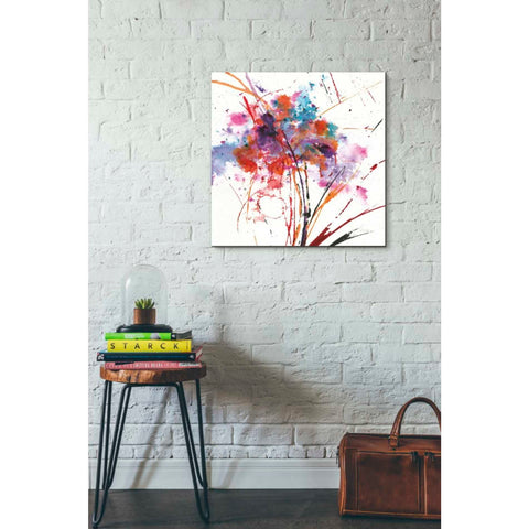 Image of 'Floral Explosion I on White' by Jan Griggs, Giclee Canvas Wall Art