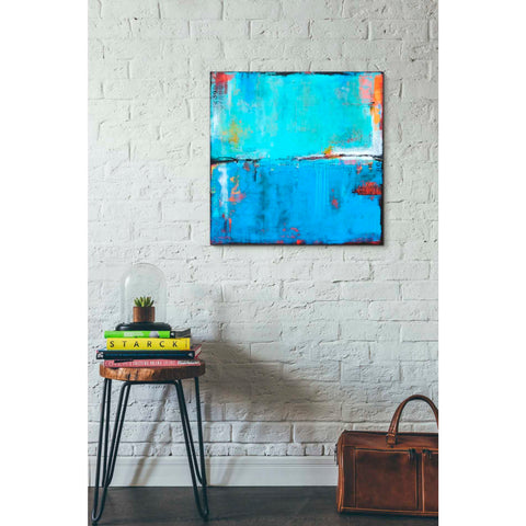 Image of 'Matchbox Blues 5' by Erin Ashley Canvas Wall Art,26 x 26