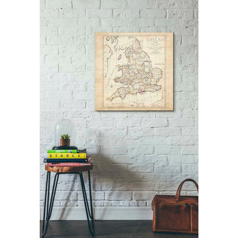 Image of 'Towns, Castles & Abbeys in England & Wales' by Unknown Giclee Canvas Wall Art