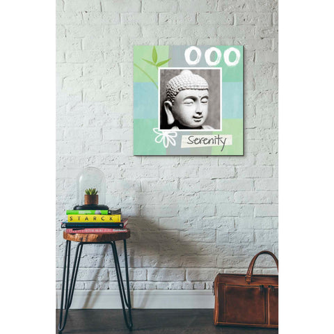 Image of 'Serenity' by Linda Woods, Canvas Wall Art,26 x 26