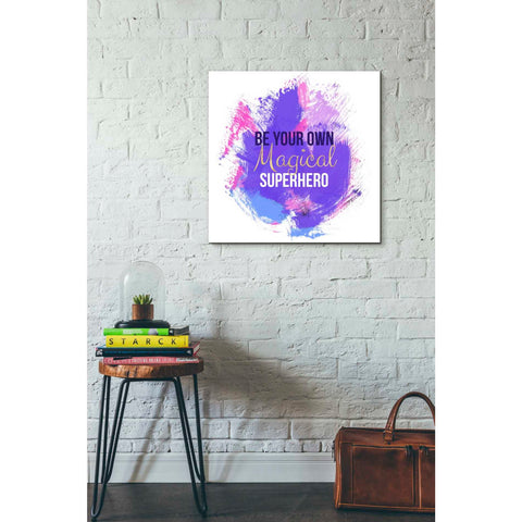 Image of 'Magical Super Hero I' by Linda Woods, Canvas Wall Art,26 x 26