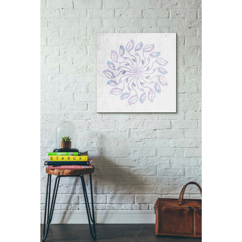 Image of 'Mandala III' by Linda Woods, Canvas Wall Art,26 x 26