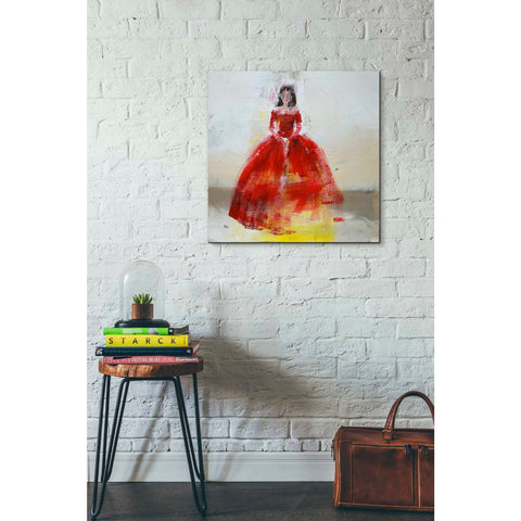 Image of 'Masquerade' by Oscar Alvarez Pardo, Canvas Wall Art,26 x 26