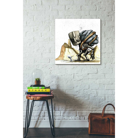 Image of 'Ink Bot 2.0' by Craig Snodgrass, Canvas Wall Art,26 x 26