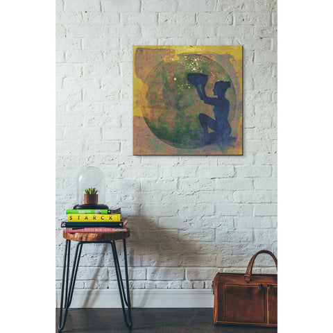 Image of 'Vessel of Cosmic Creativity' by Elena Ray Canvas Wall Art,26 x 26