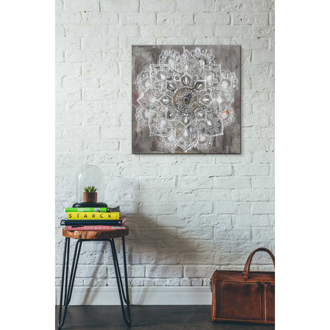 Image of 'Mandala In Neutral II' by Danhui Nai, Canvas Wall Art,26 x 26
