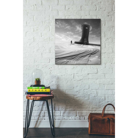 Image of 'Canteen' by Dariusz Klimczak, Canvas Wall Art,26 x 26