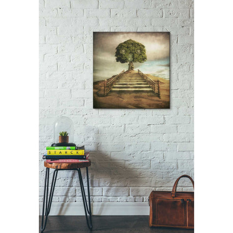 Image of 'Treeshouse' by Dariusz Klimczak, Canvas Wall Art,26 x 26