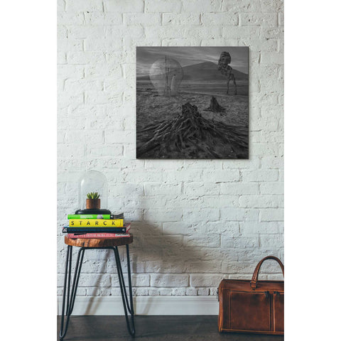 Image of 'Meeting With Faun' by Dariusz Klimczak, Canvas Wall Art,26 x 26