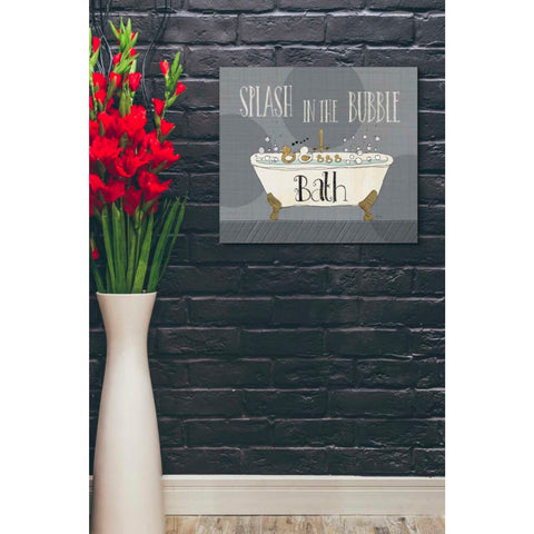 Image of 'Squeaky Clean II' by Veronique Charron, Canvas Wall Art,30 x 26