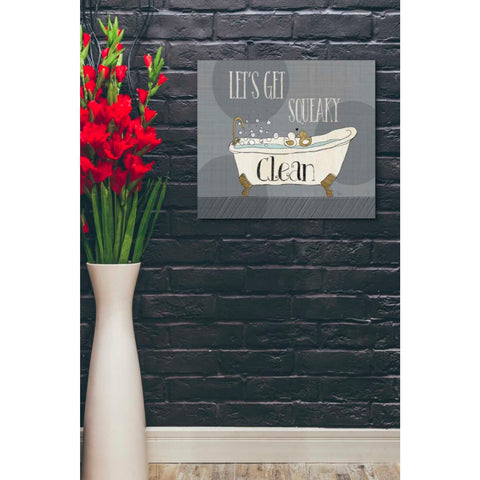 Image of 'Squeaky Clean I' by Veronique Charron, Canvas Wall Art,30 x 26
