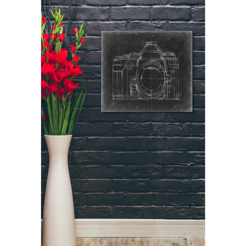 Image of 'Camera Blueprints IV' by Ethan Harper Canvas Wall Art,30 x 26