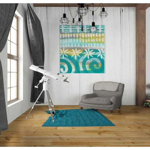 Image of 'Fiesta II' by Linda Woods, Canvas Wall Art,26 x 30