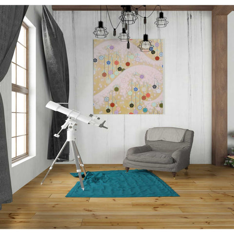 Image of 'Cherry Mountain' by Zigen Tanabe, Giclee Canvas Wall Art