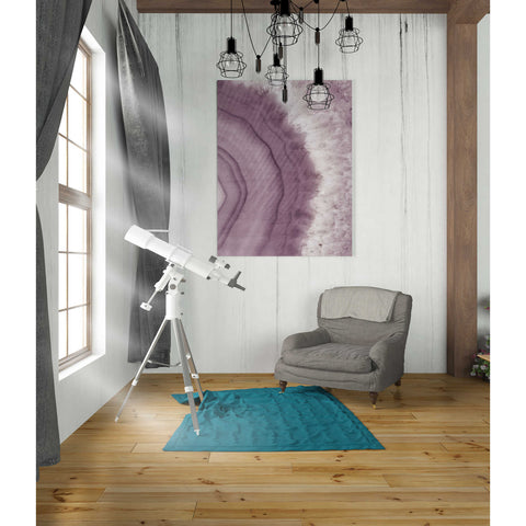 Image of 'Agate Geode II PLUM' by Wild Apple Portfolio, Canvas Wall Art,26 x 30