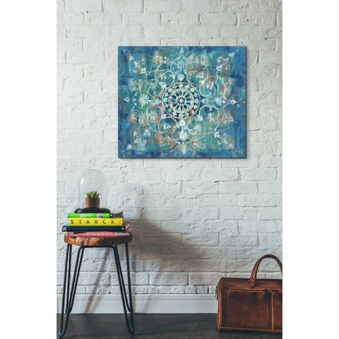 Image of 'Mandala in Blue I' by Danhui Nai, Canvas Wall Art,26 x 30
